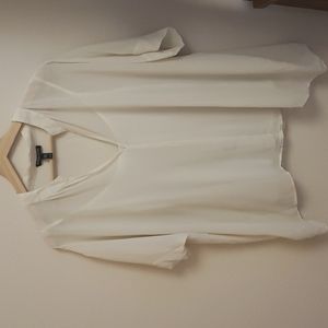 Eileen Fisher Sheer Silk Blouse